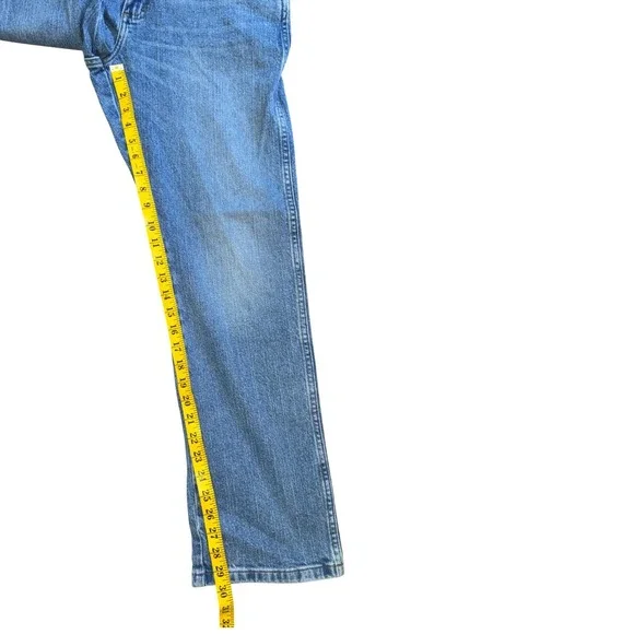 Wrangler Rooted Collection Mens Jeans 33x30 Made in USA Light Wash 1088MWRU2 - Picture 6 of 8